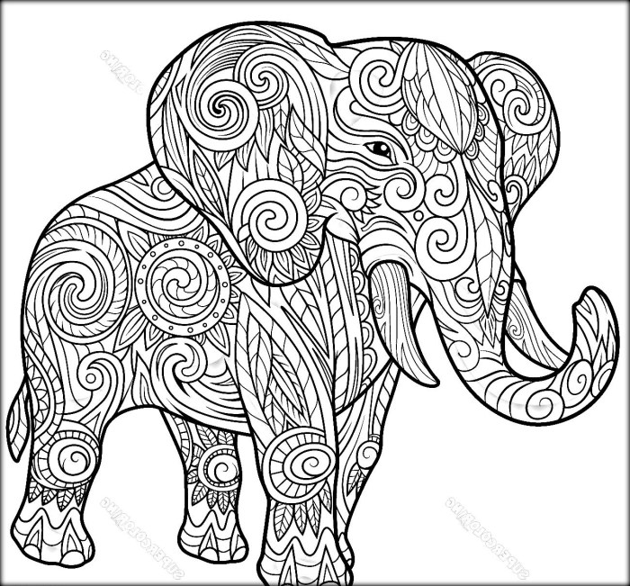 Coloring animal mandalas pdf