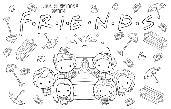 Bonding buds coloring book