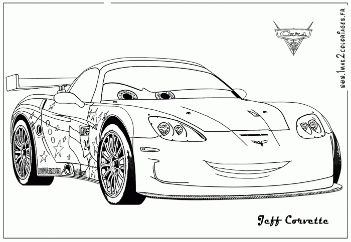 Cars 2 coloring book