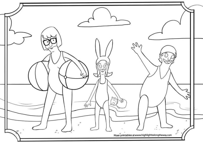 Bob's burgers coloring book pdf