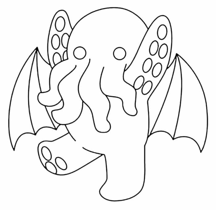 Call of cthulhu the coloring book