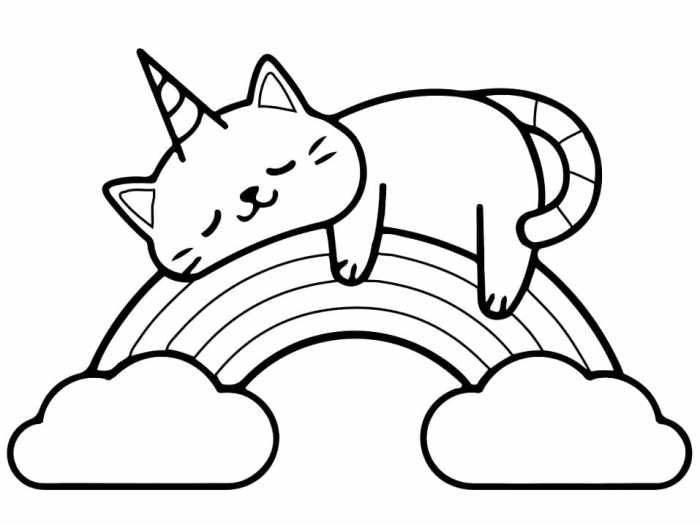 Cat coloring book pictures