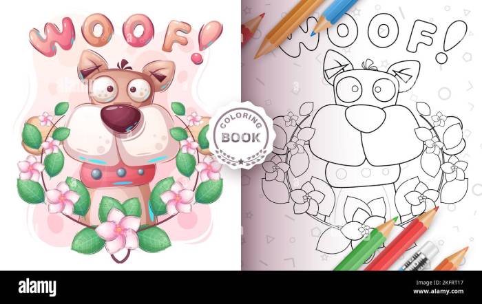 Printable animal coloring book