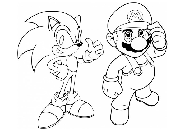 Bootleg mario coloring book