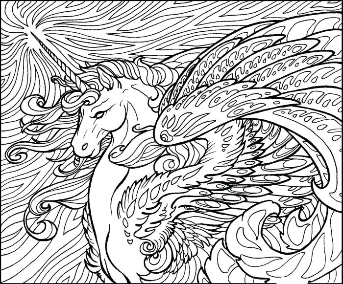 Elaborate animal coloring pages