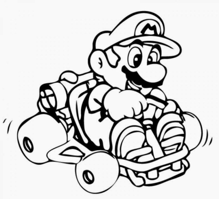 Bootleg mario coloring book