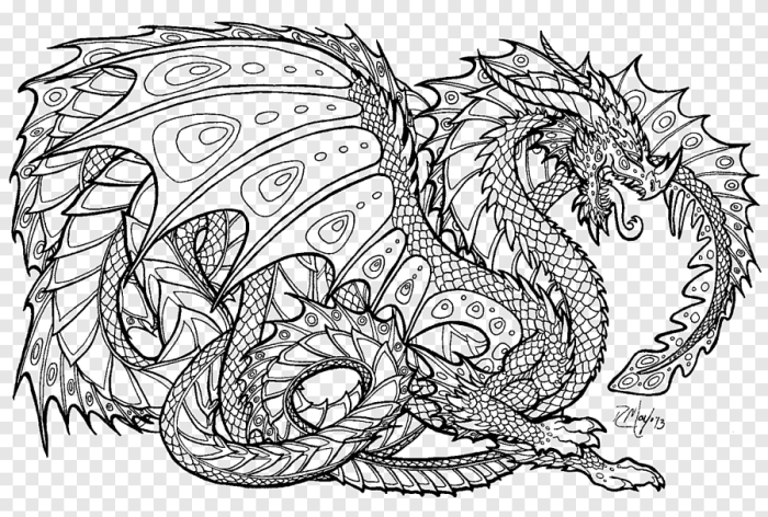 Difficult abstract animal coloring pages