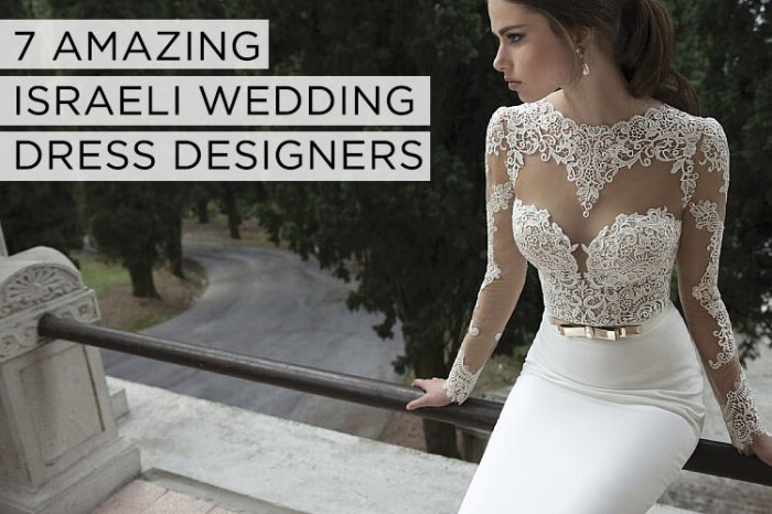 Israeli wedding dress designers