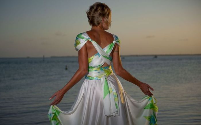 Island wedding guest dresses