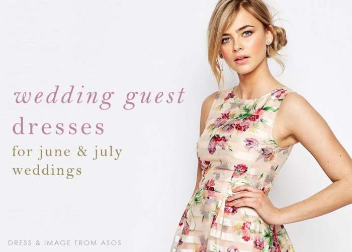 July wedding guest dress